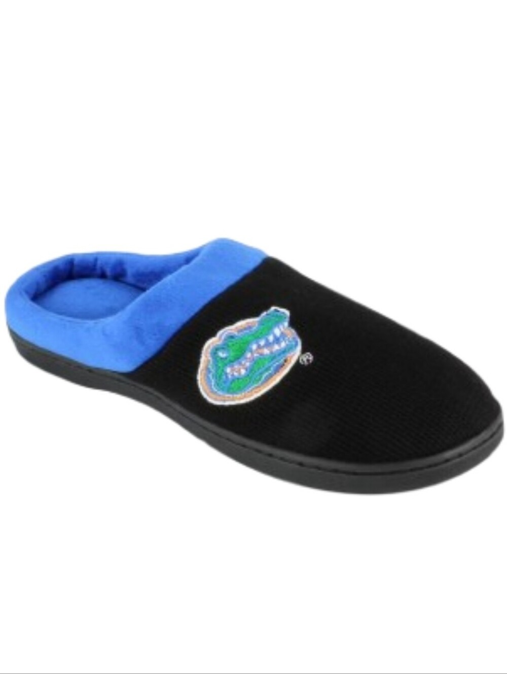 Florida Gators Black & Royal Blue Unisex Clog Slipper Sz Lg (7.5-9)